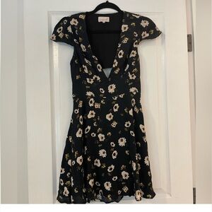 Sunday Best dress size 2 in dark blue - v neck and open back dress